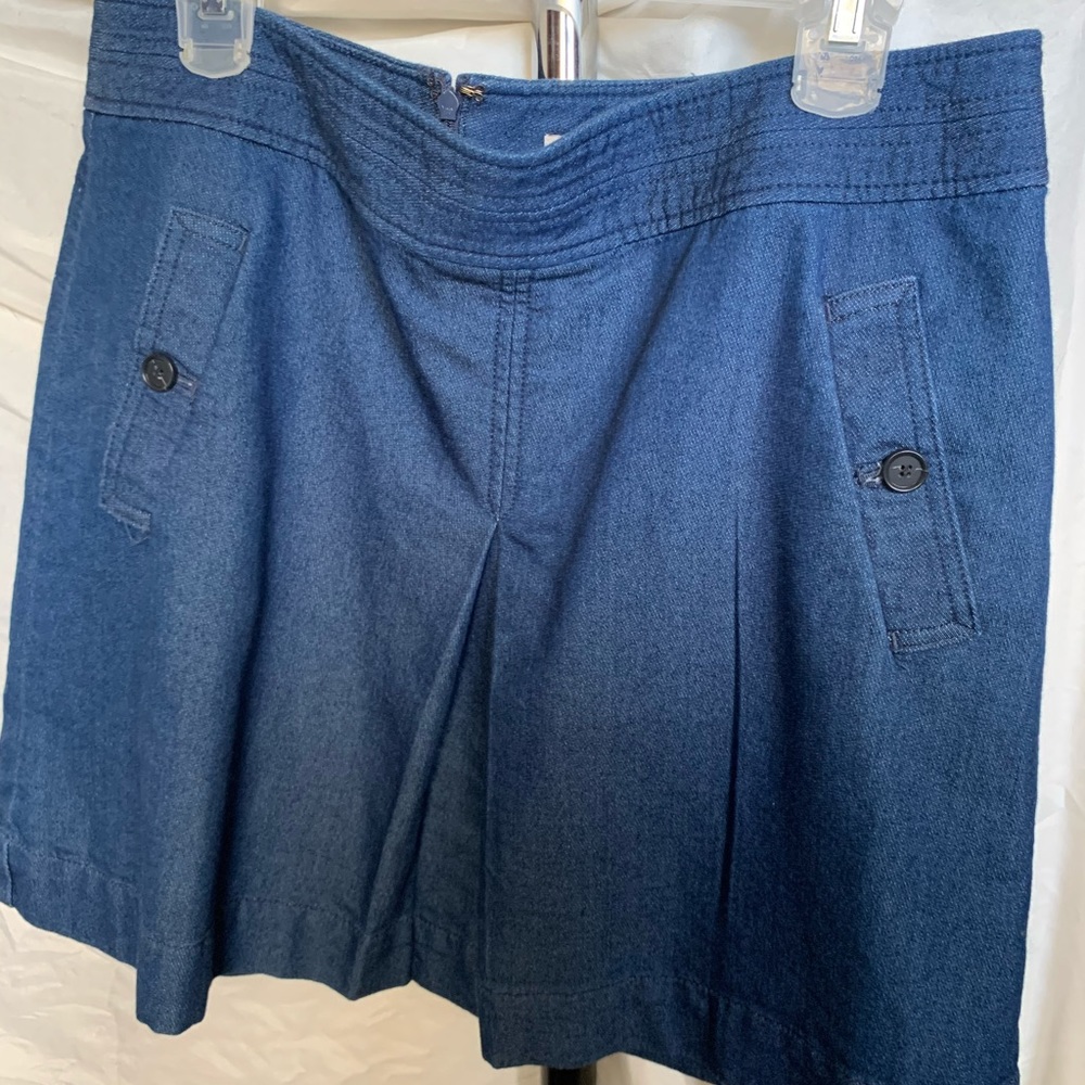 Blue Denim Loft Skirt